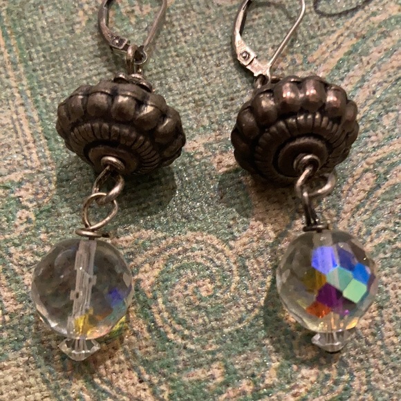Vintage Bead Earrings - Picture 1 of 4